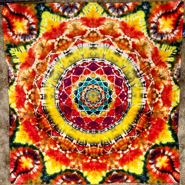 cotton tapestry 58" square