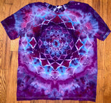 Mandala style short sleeve tshirt XL bella canvas