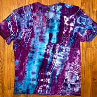 Glitch style short sleeve tshirt Large Gildan softstyle V-Neck