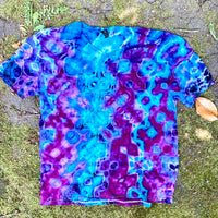 Glitch style short sleeve tshirt XL Gildan softstyle V-Neck