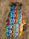 MEDIUM rayon festival dress