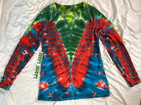 ladies large long sleeve top