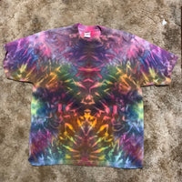 xl psychedelic scrunch tshirt