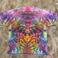 xl psychedelic scrunch tshirt
