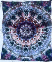 mandala cotton tapestry 39x45”