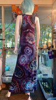 MEDIUM viscose geode tank dress