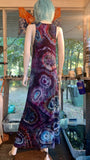 MEDIUM viscose geode tank dress