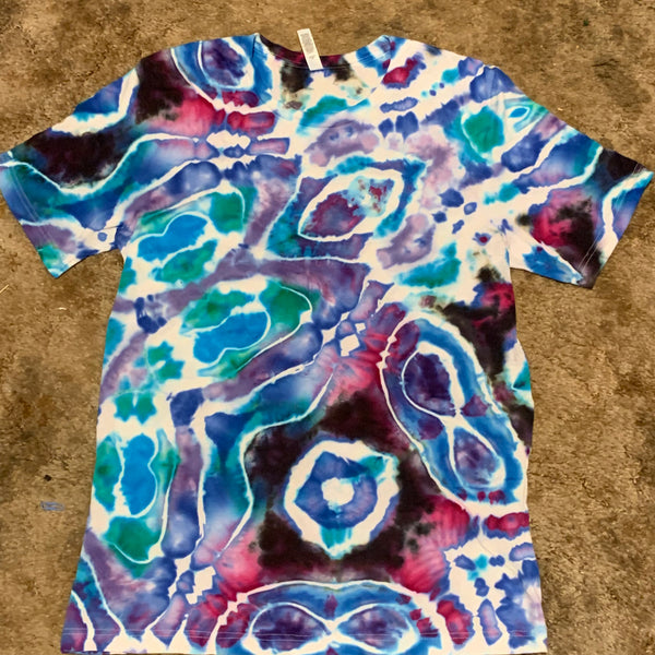 short sleeve abstract LARGE tshirt